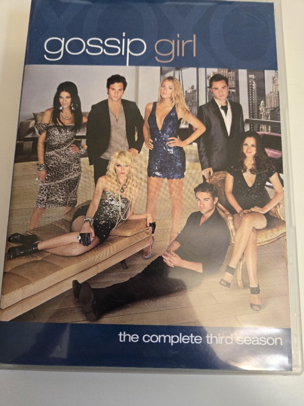 Gossip Girl: The Complete Third Season - White Cover
